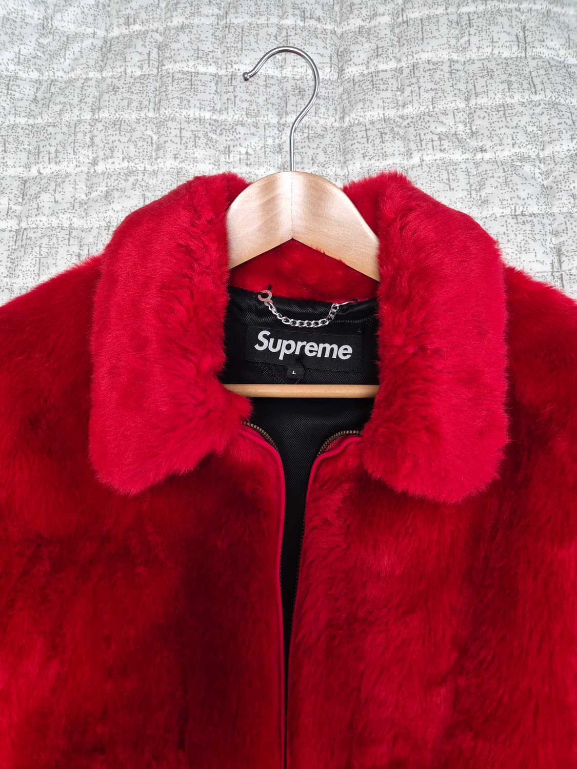 L) 슈프림 퍼 자켓 상품이미지3