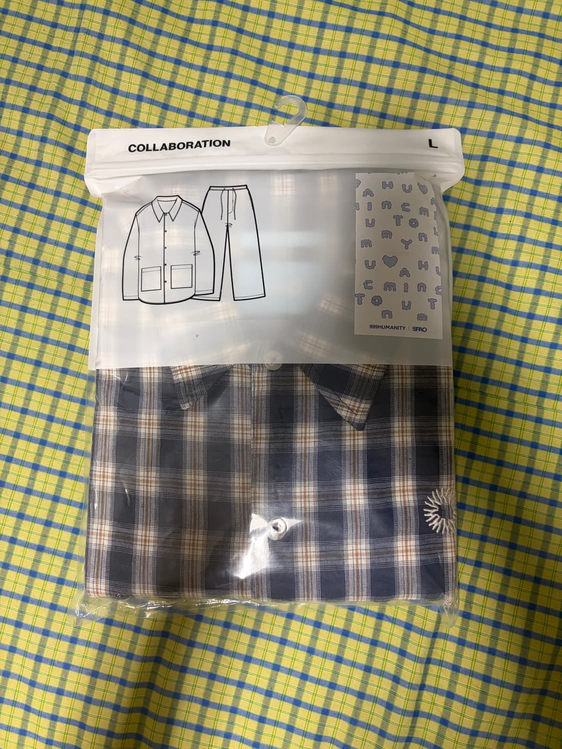 999휴머니티 X 스파오 파자마 상품이미지3