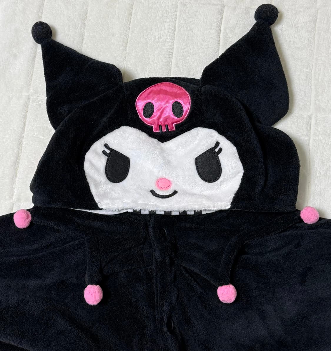 Sanrio SAZAC kuromi pajama 쿠로미 동물인형 잠옷 상품이미지4