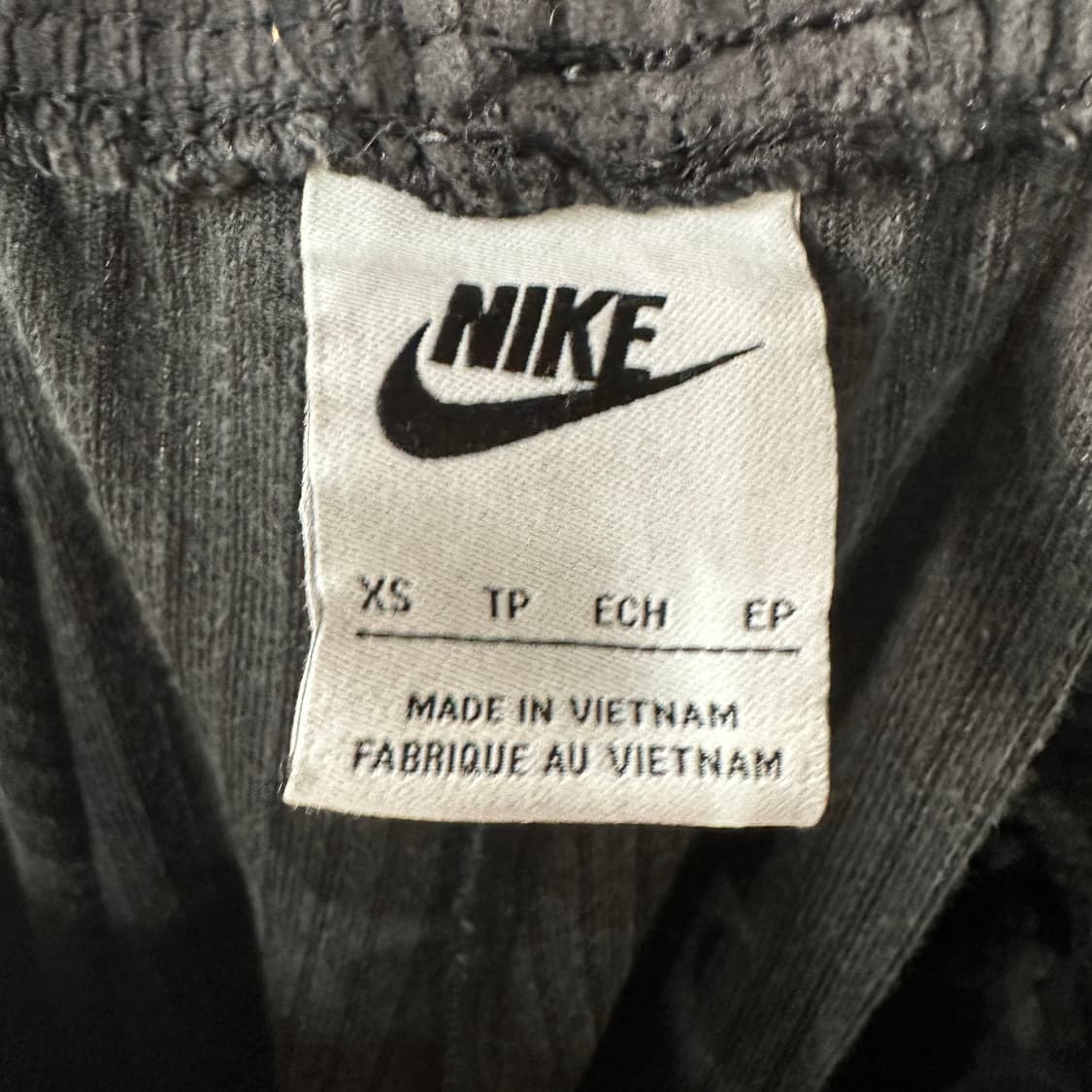 나이키 벨벳 코듀로이 팬츠 XS 상품이미지3