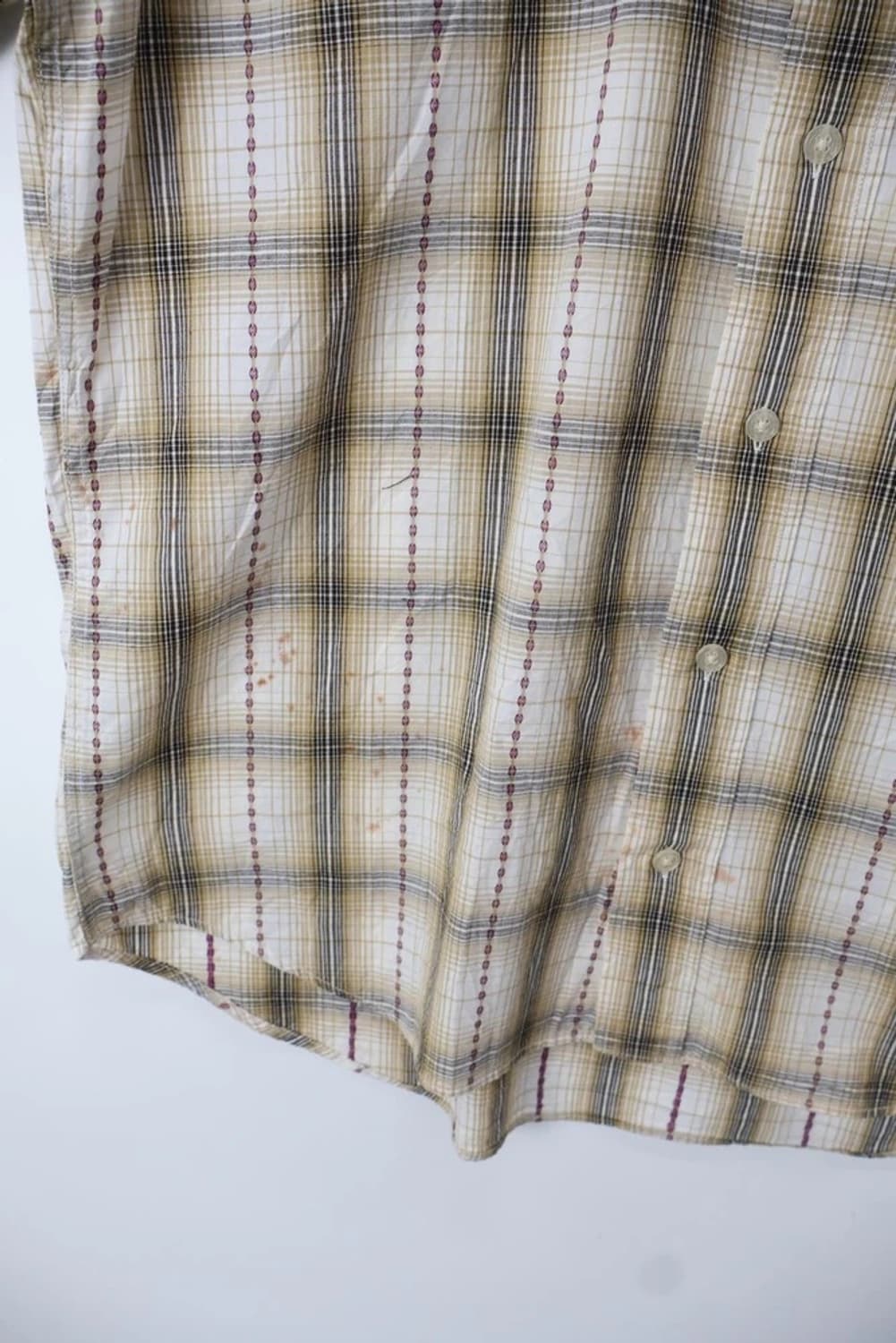 Michiko London Jeans Check Shirt 상품이미지6