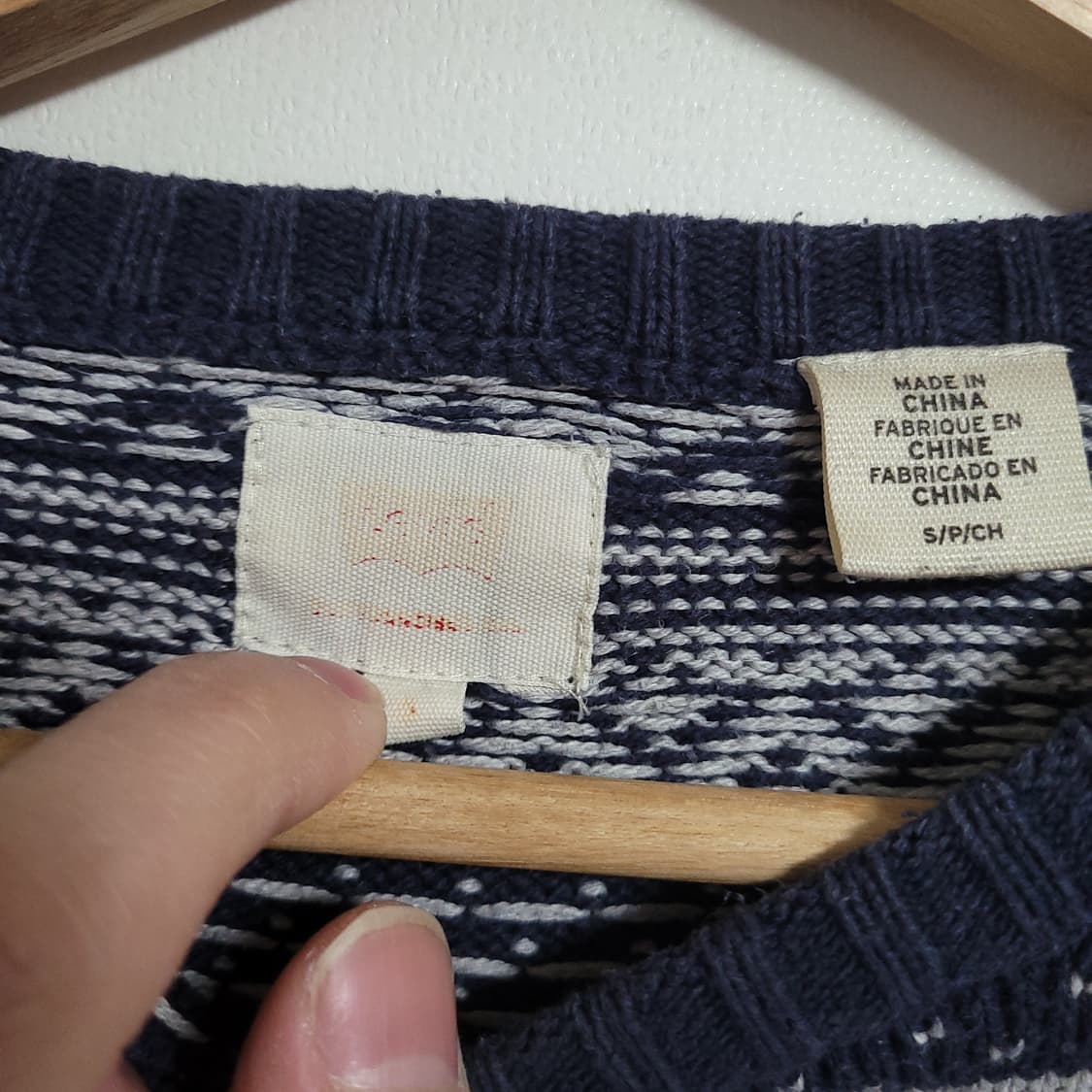 (S) LEVI'S 리바이스 니트 스웨터 남여공용 상품이미지2