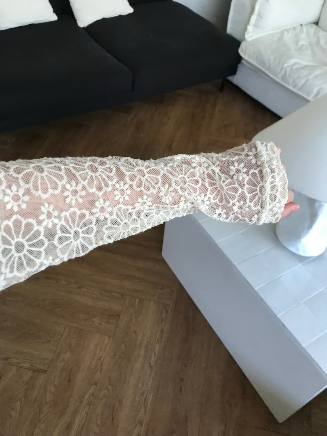 vintage lace frill top 상품이미지8