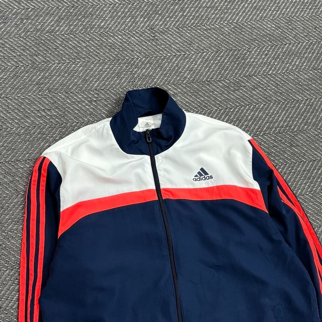 아디다스 삼선 배색 바람막이 V0491 상품이미지3