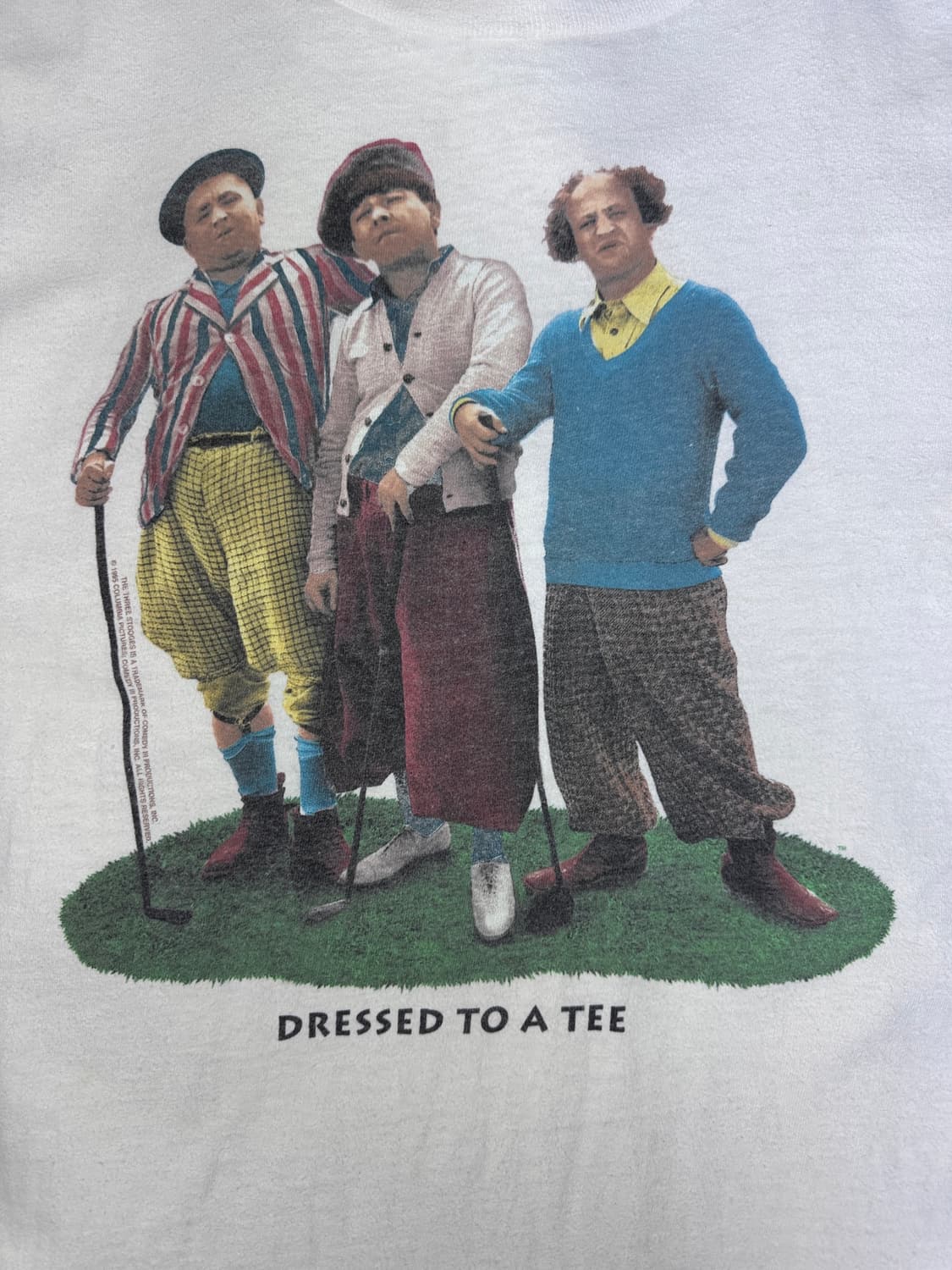 빈티지 90s 스투지스 Three stooges 그래픽 티셔츠 XL 상품이미지2