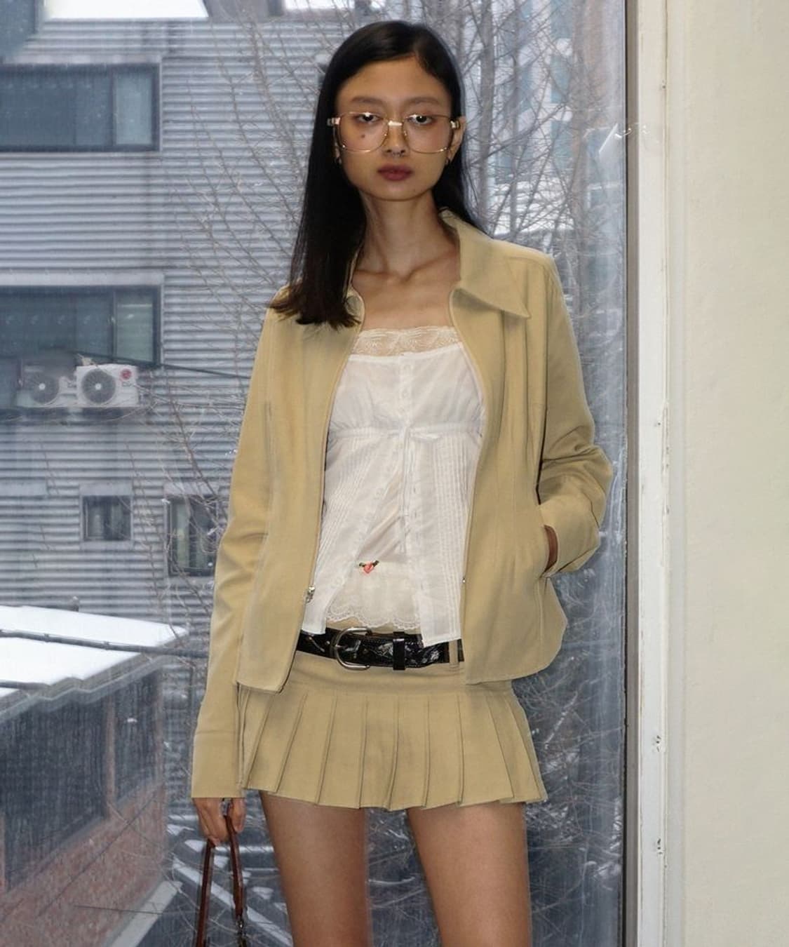 스컬프터(SCULPTOR)코튼 집업 자켓 데저트 상품이미지2