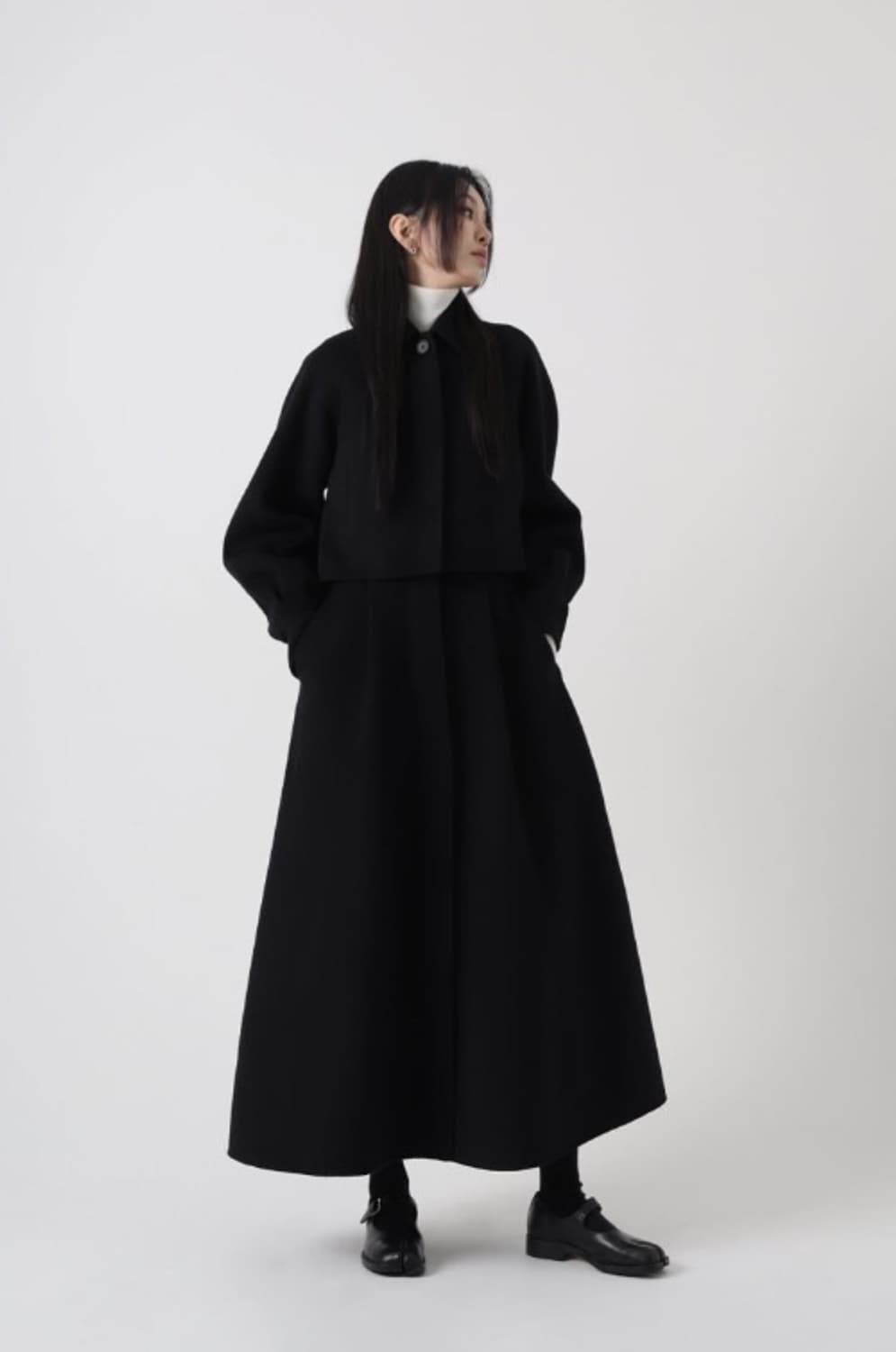 트리밍버드 3Way Handmade Coat (블루블랙) 상품이미지1