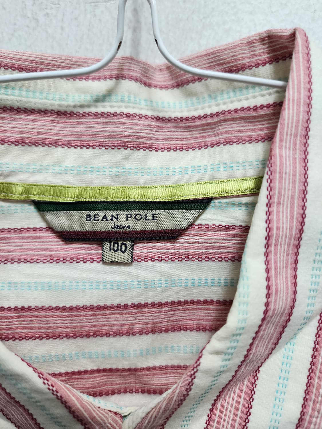 (100) 빈폴 연분홍 셔츠 상품이미지3