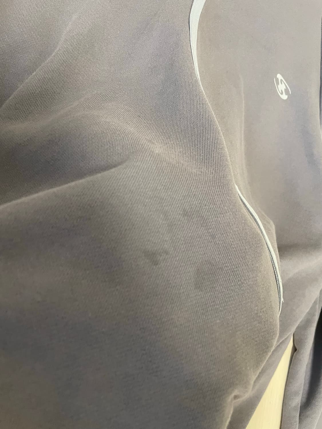 산산기어 테이프드 후디 24fw 애쉬차콜 상품이미지6