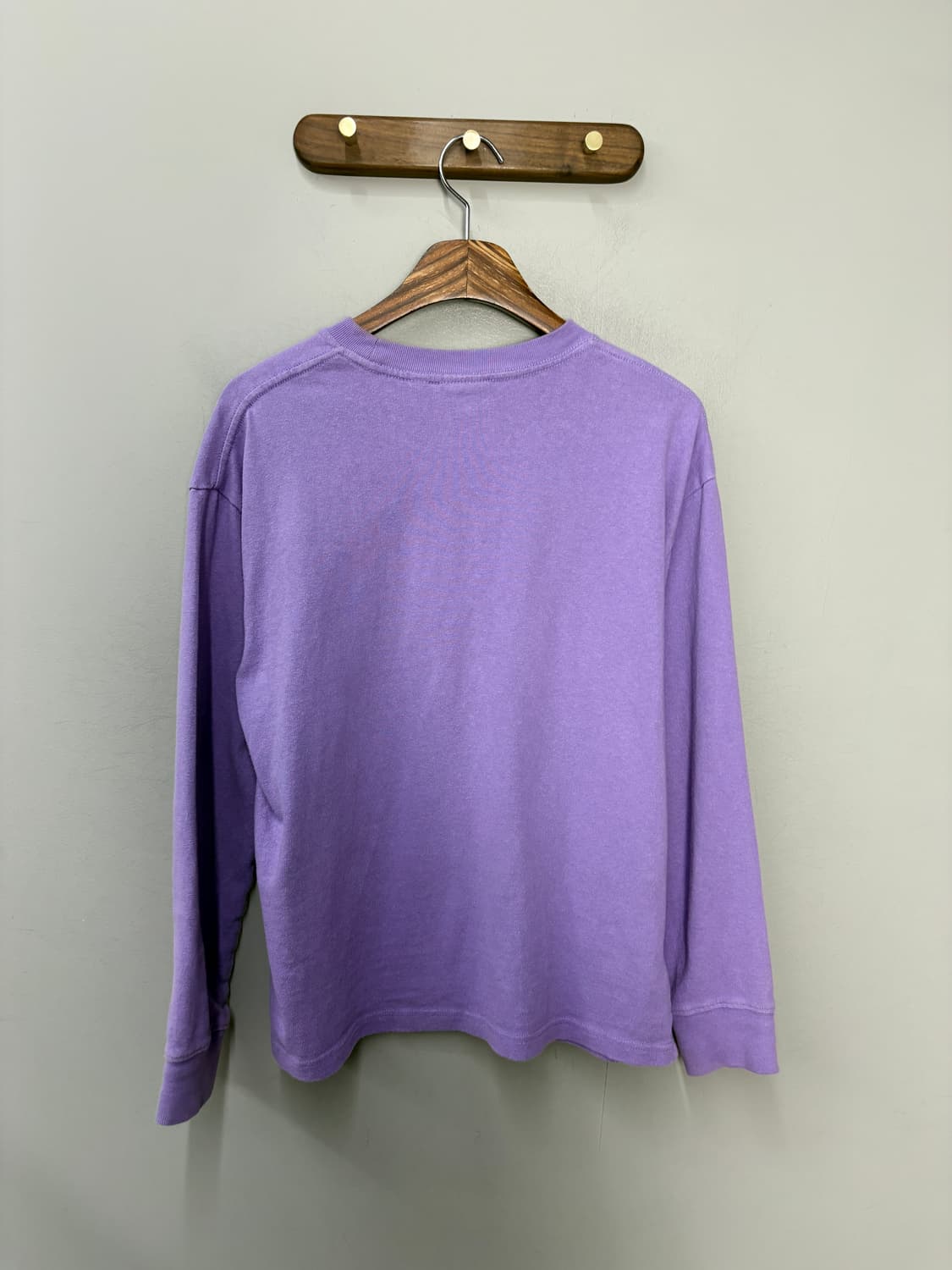 데우스엑스 마키나 그래픽 퍼플 롱 슬리브 A3771 상품이미지4