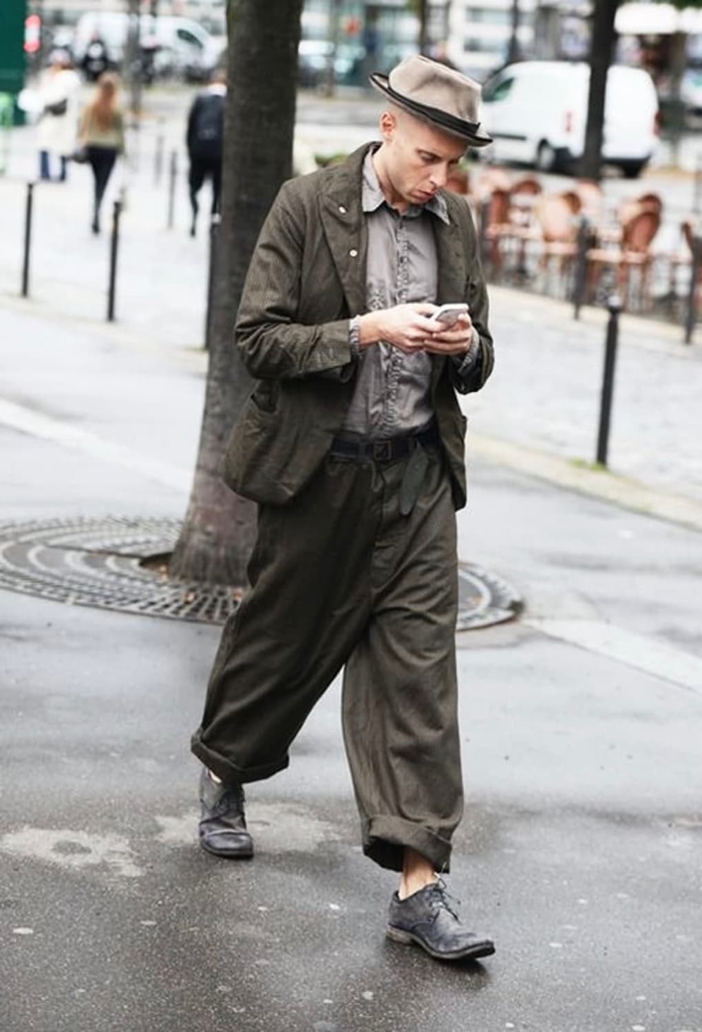 Paul harden 벨트 바지 M 상품이미지9