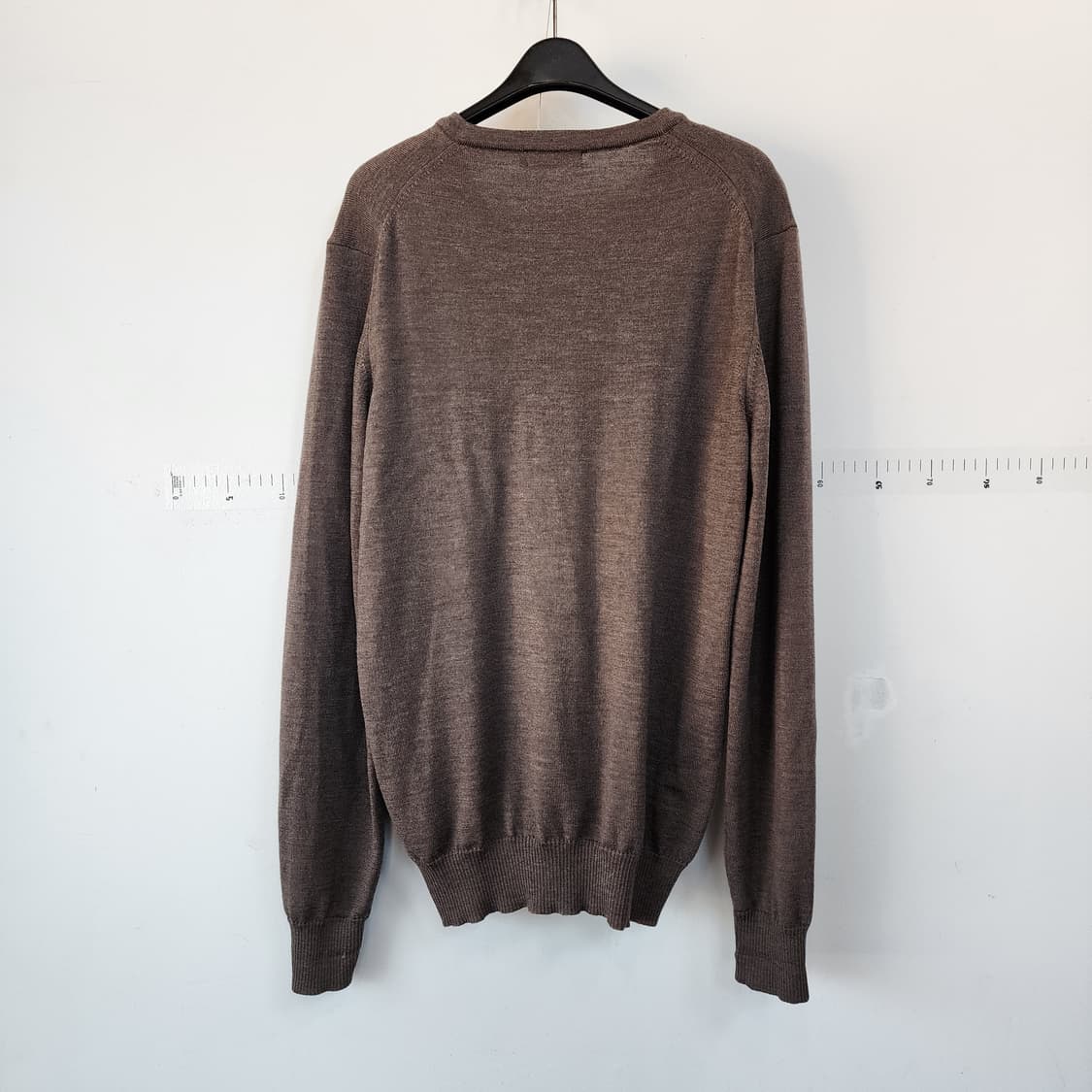 제이린드버그 브이넥 니트 브라운 상품이미지3