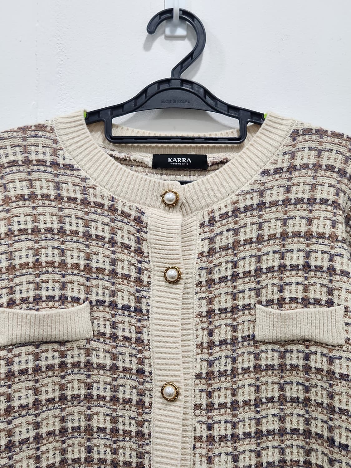 KARRA 카라 트위드 가디건 77 상품이미지3