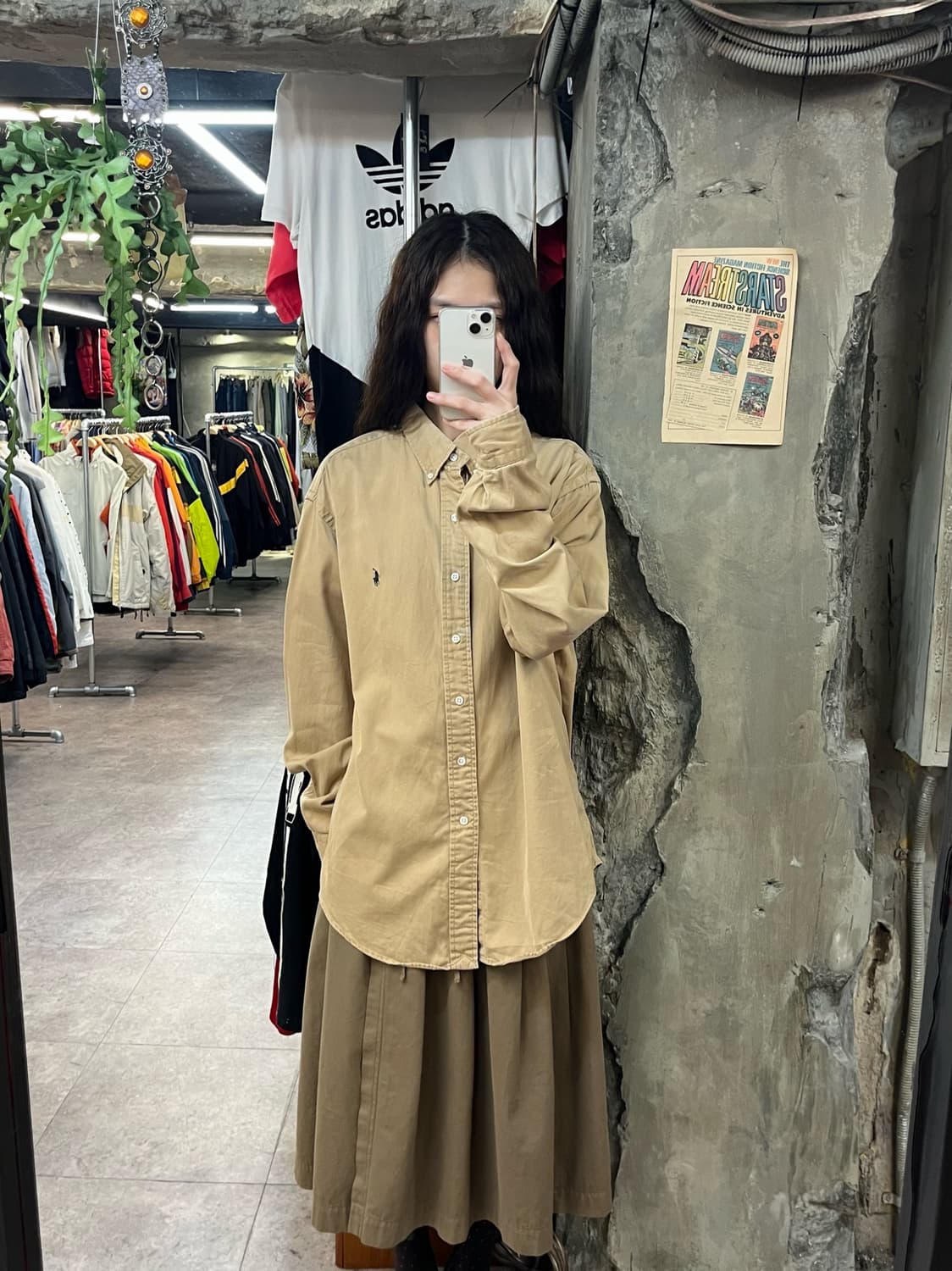 폴로 랄프로렌 셔츠 카멜 105 #csz1785 상품이미지2