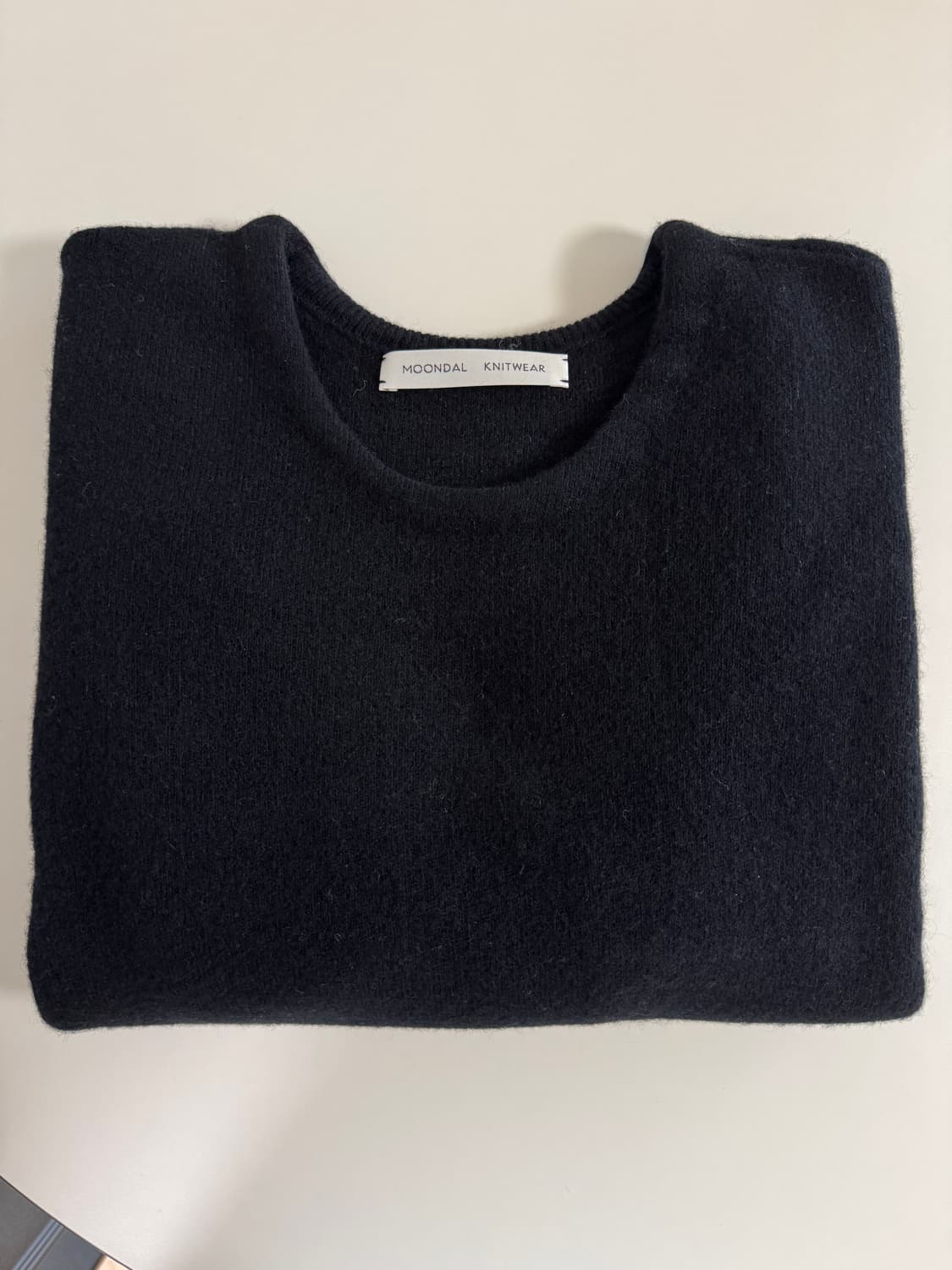 문달 베이직 라운드 니트 상품이미지3