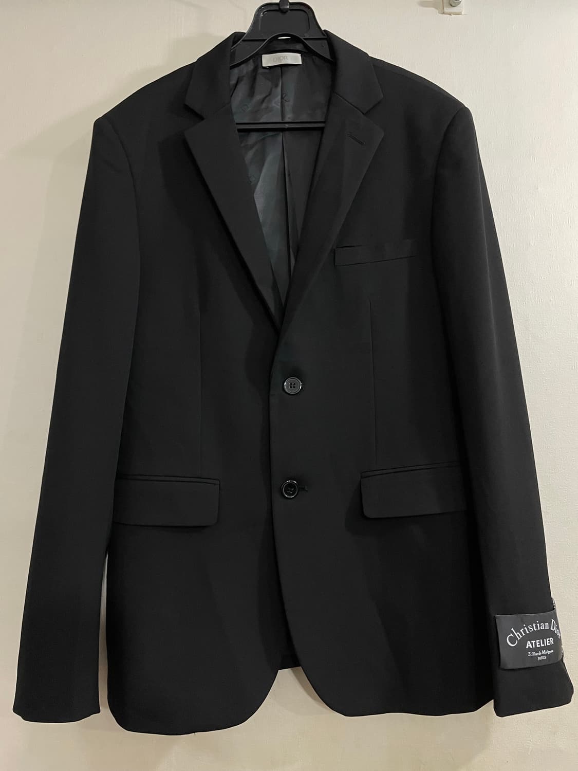 디올 소라야마 블레이저 자켓 블랙 상품이미지2