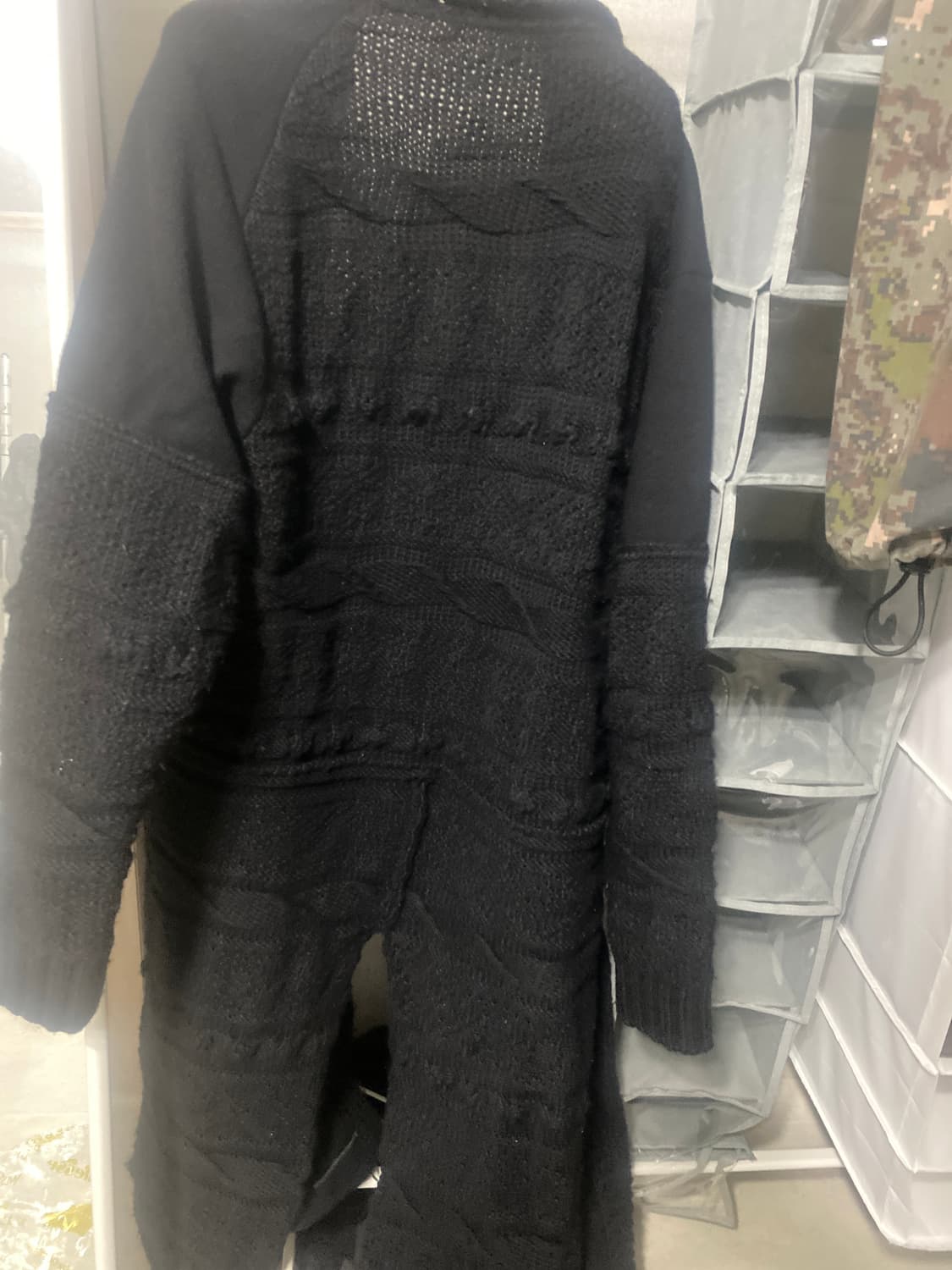 요지야마모토 푸르옴므 울 가디건코트 상품이미지4