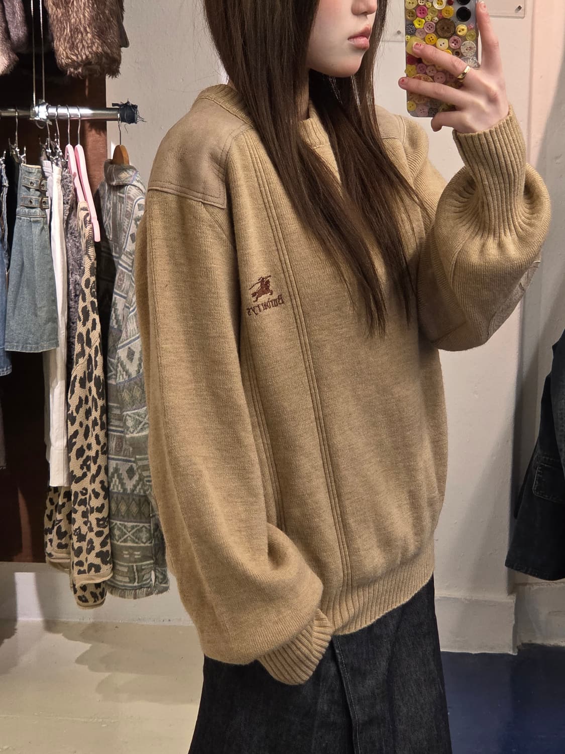 1990s Burberrys 버버리 코만도 니트 상품이미지3