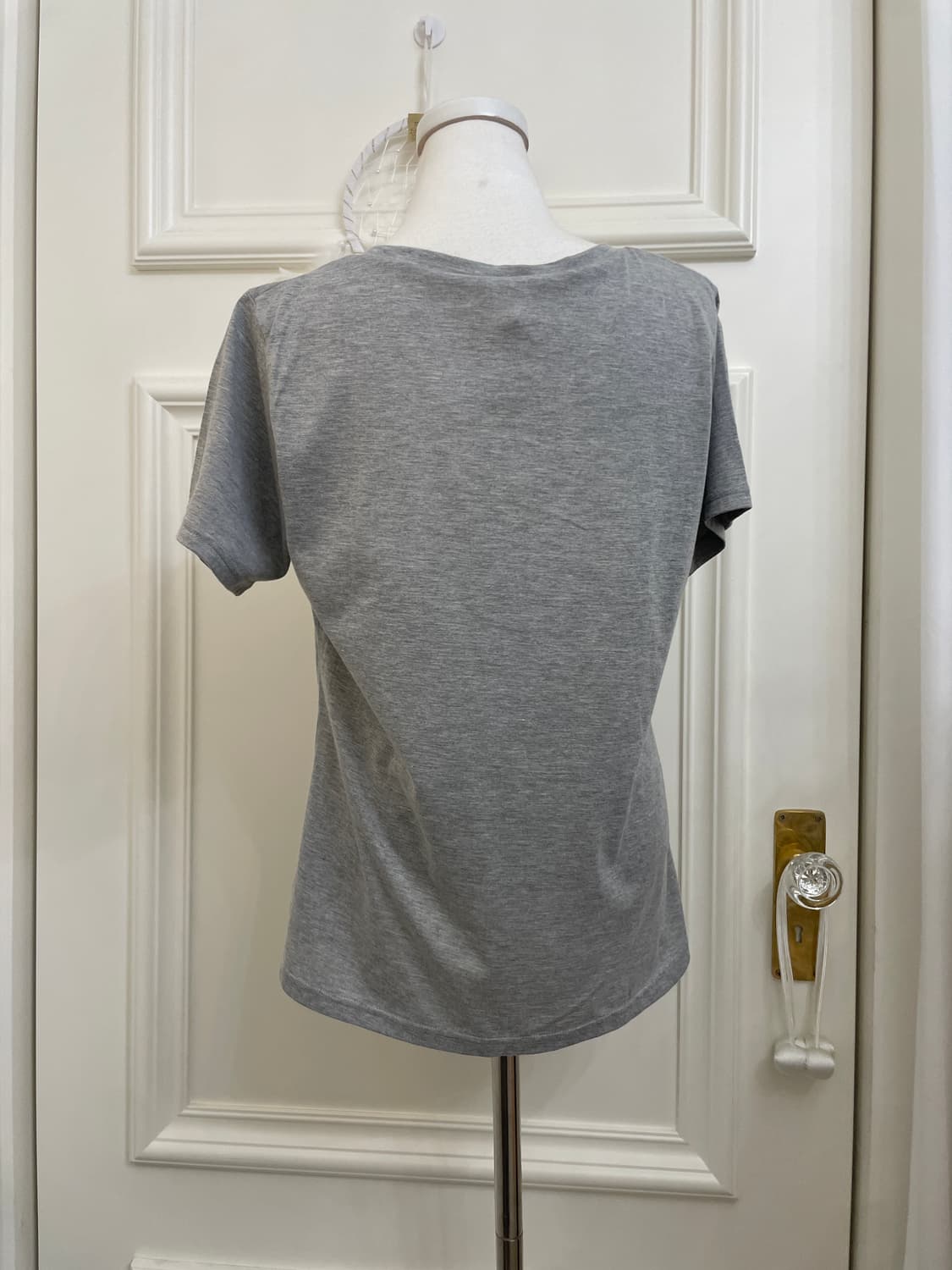 charcoal stone mickey point loose top 상품이미지3