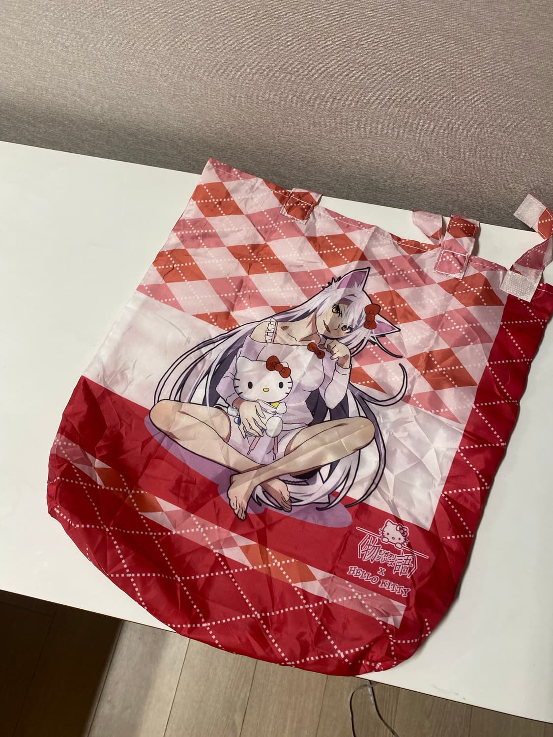 모노가타리 키티 콜라보 가방 상품이미지3