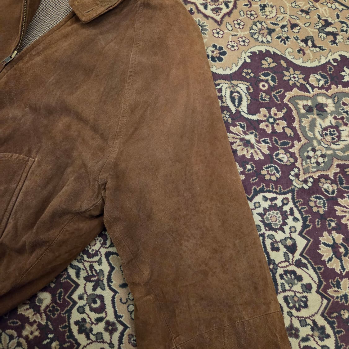 폴로 스웨이드 해링턴 g9 바라쿠타 자켓  상품이미지7