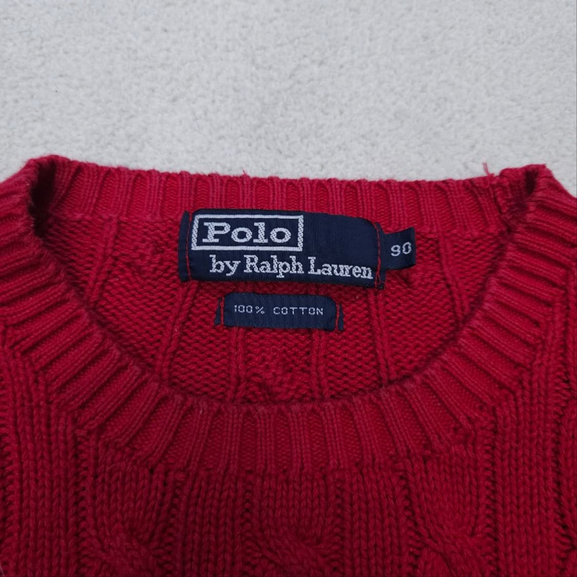 폴로 랄프 로렌 케이블 니트 90 상품이미지4