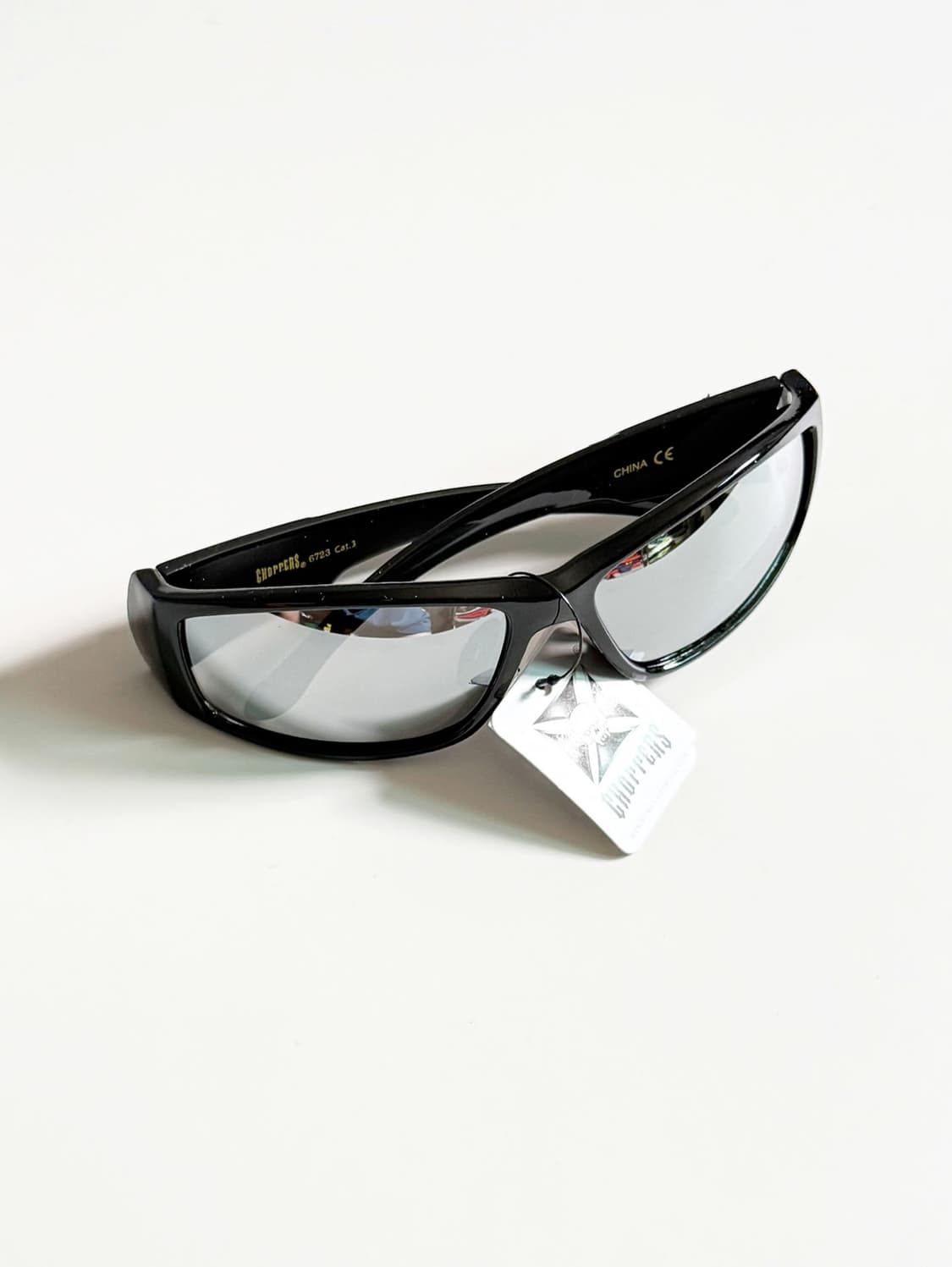 CHOPPERS 랩어라운드 스포티 바이커 빈티지 선글라스 상품이미지3