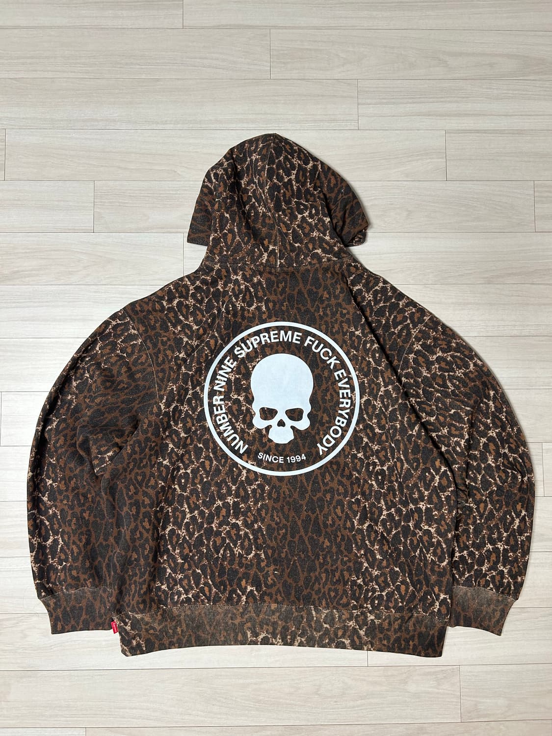 (L) 슈프림x넘버나인 후드 - 25fw 상품이미지2