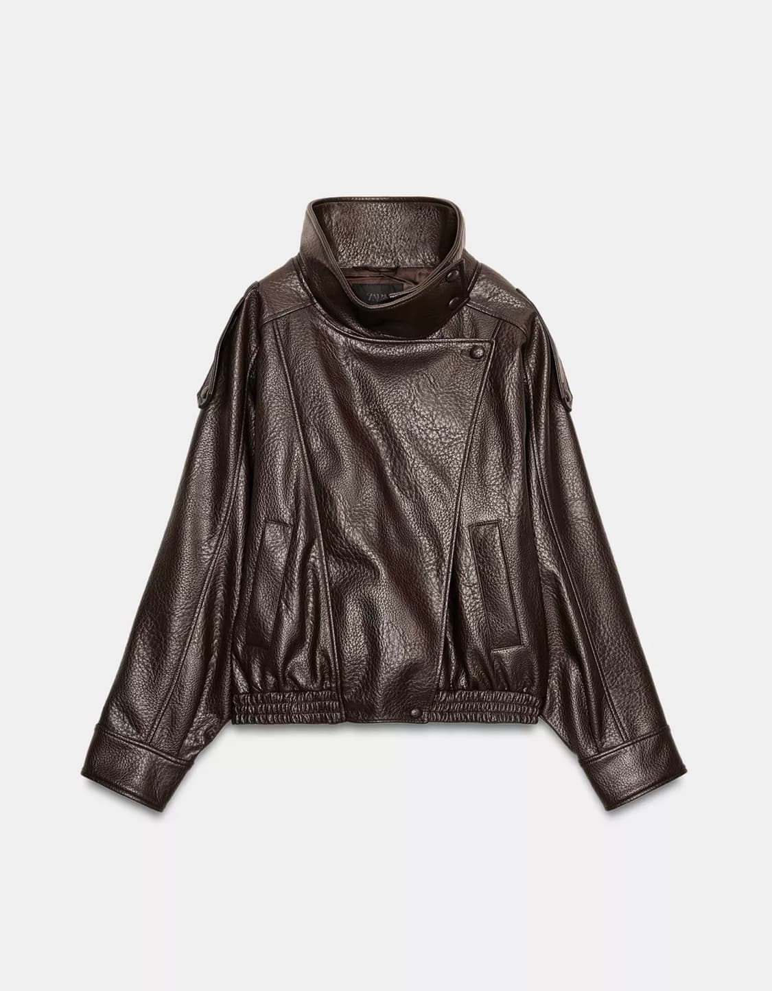 자라 레더점퍼 상품이미지1