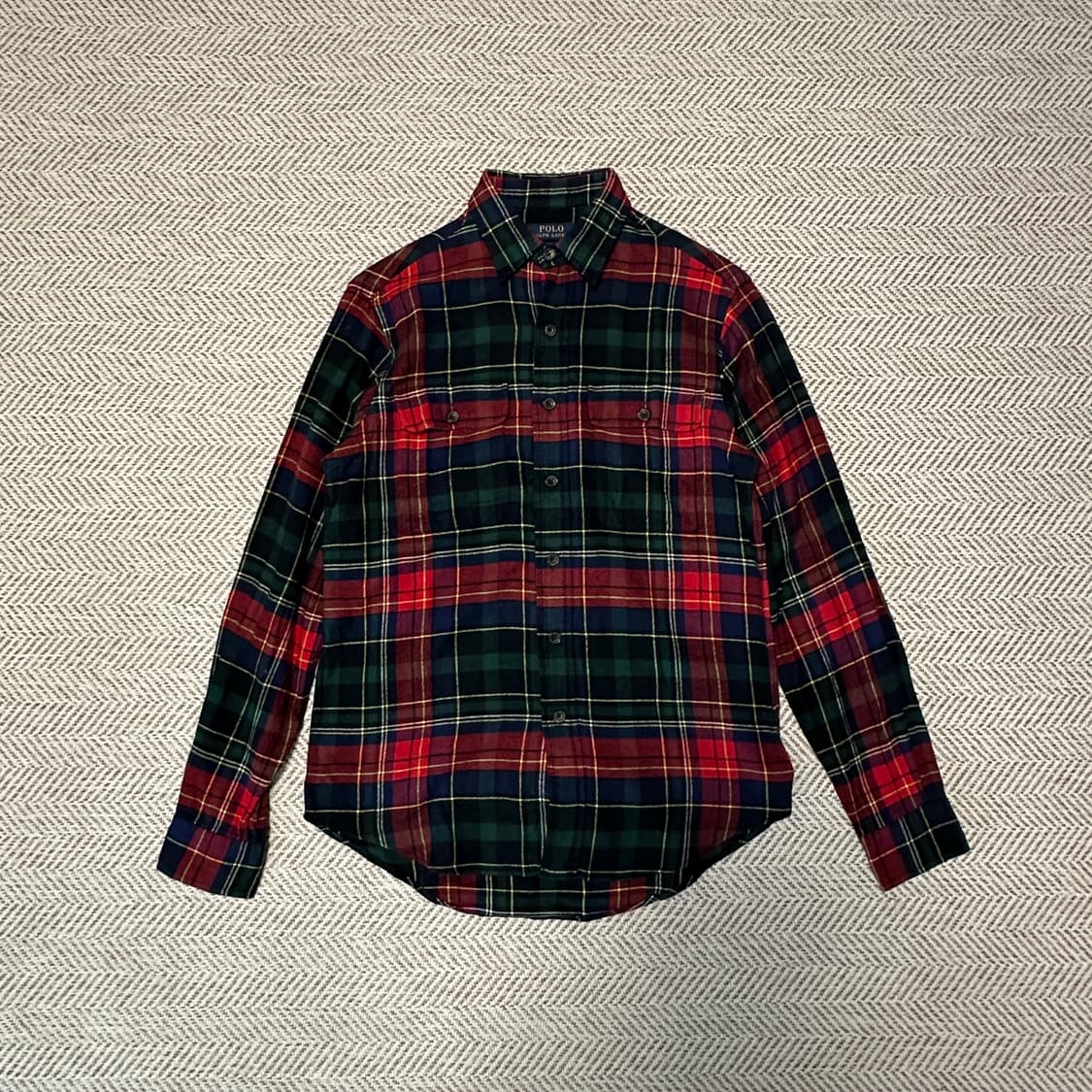 POLO RALPH LAUREN elbow patch checkshirt 상품이미지1