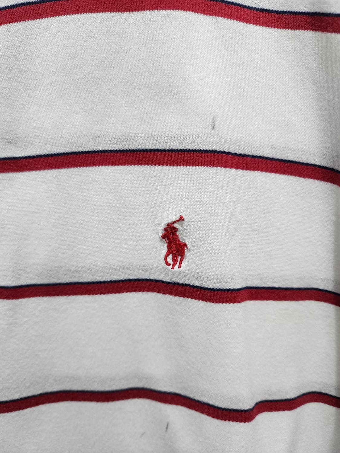 폴로 골프 화이트 스트라이프 카라티 상품이미지3