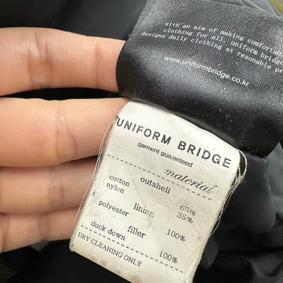95 유니폼브릿지 아크틱 남자 덕다운 야상 패딩 상품이미지5