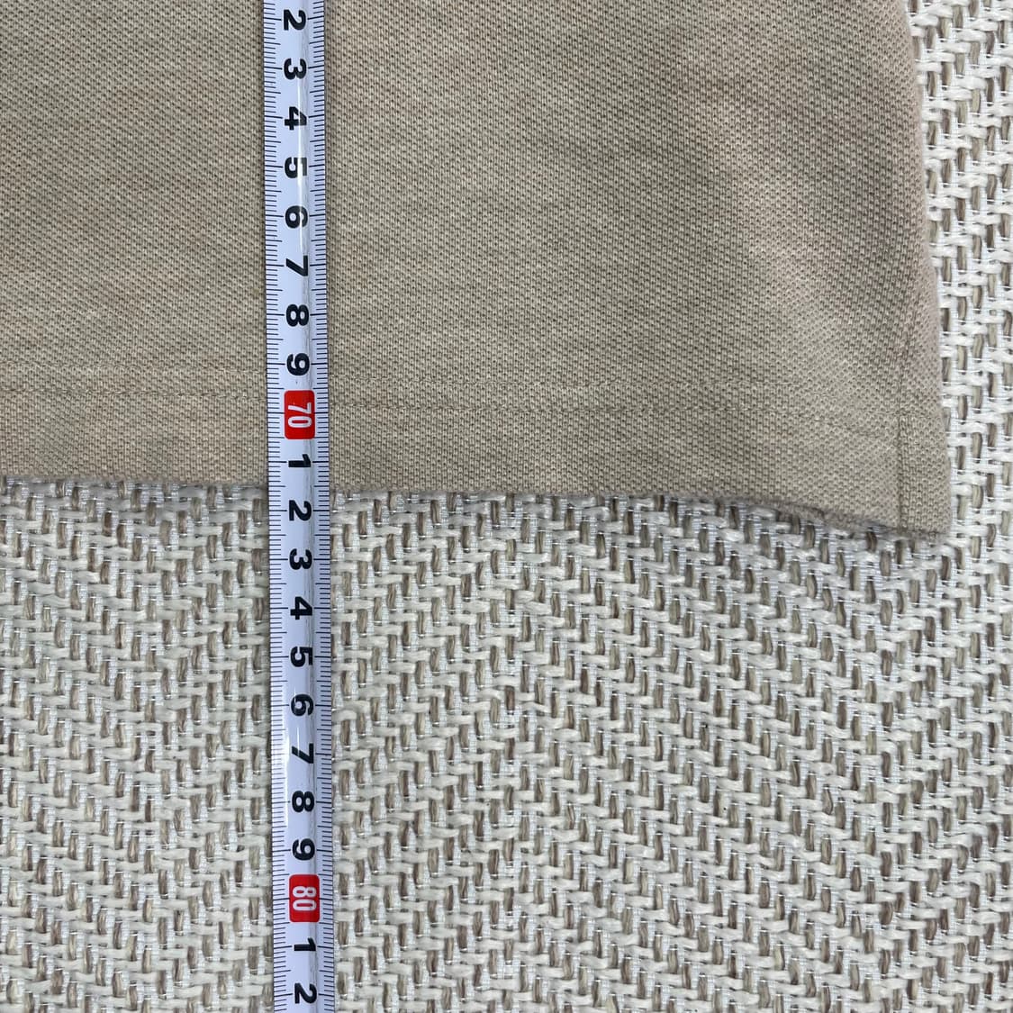 타미힐피거 베이지색 반팔 카라티 M 상품이미지7