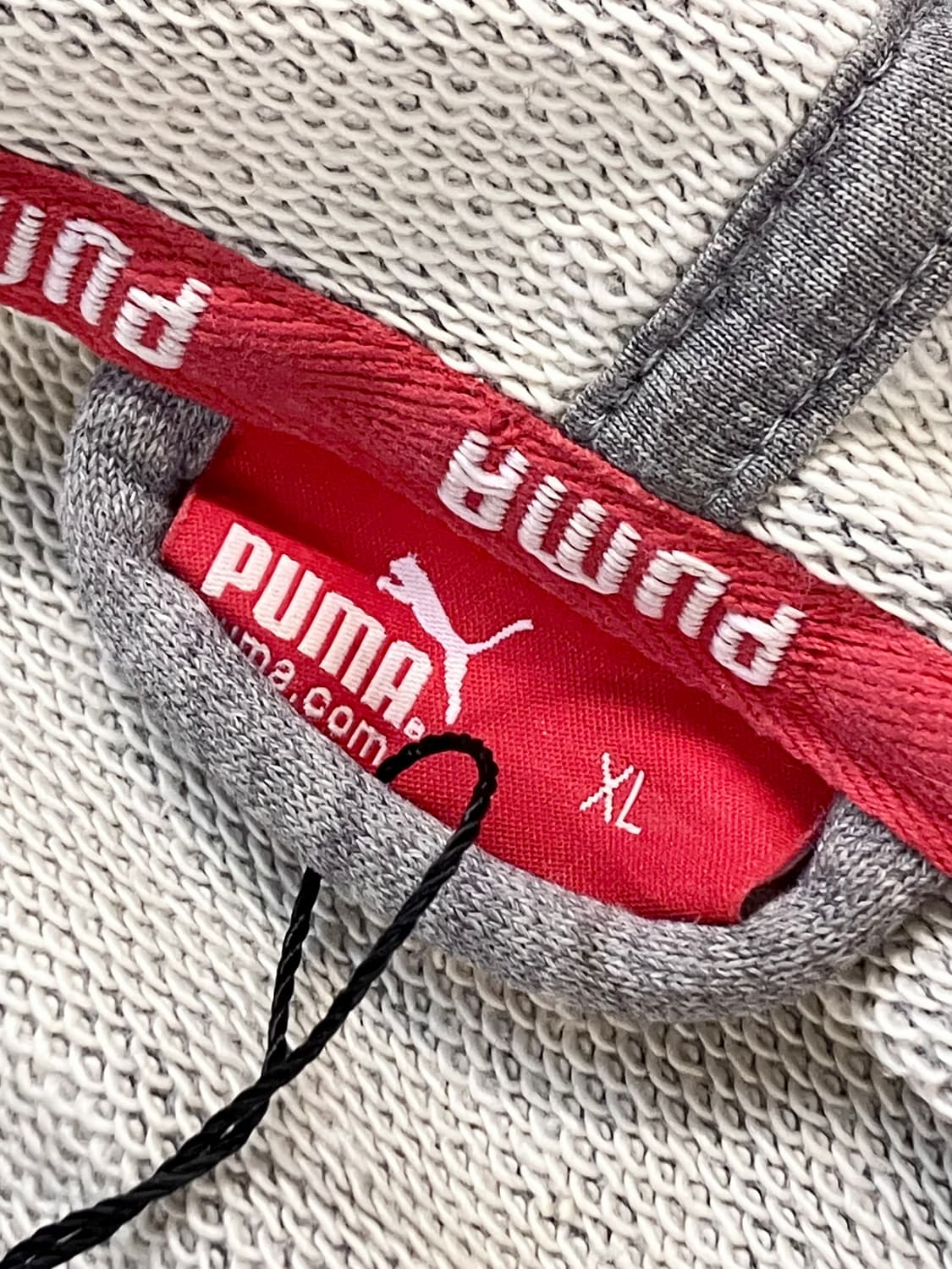 퓨마 후드 조끼 그레이 XL  #csz3861 상품이미지4