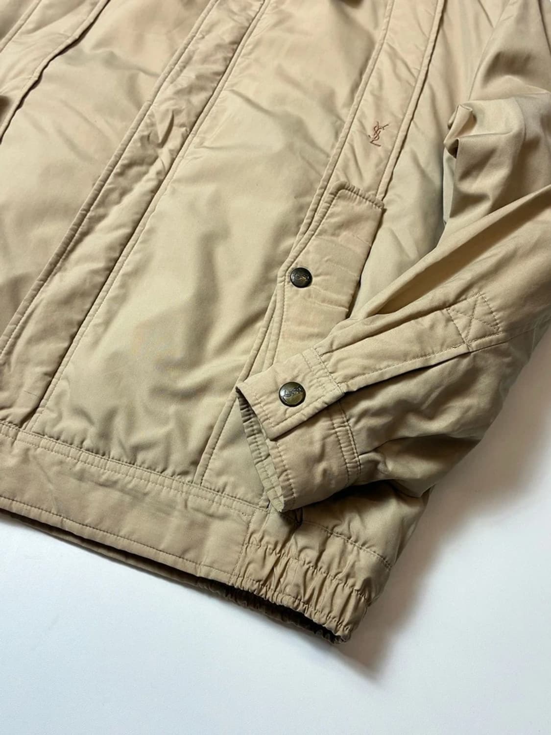 입생로랑 YSL 00's 나이론 퀄팅 블루종 자켓 PN9125 상품이미지4