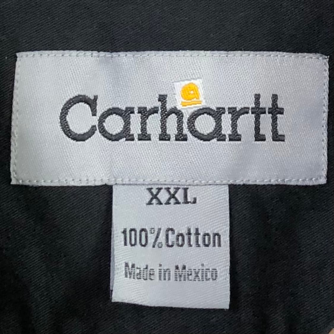 Xxl 칼하트 블랙 워크 셔츠 상품이미지3