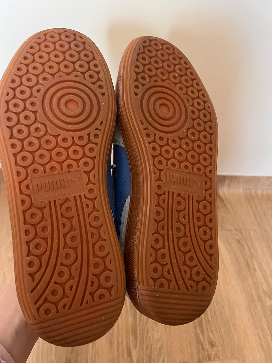 Puma Palermo_푸마 팔레르모 듀드롭 블루 스웨이드 스니커_240 상품이미지4