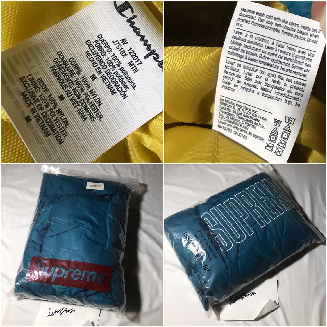 슈프림 x 챔피온 풀오버파카 상품이미지7