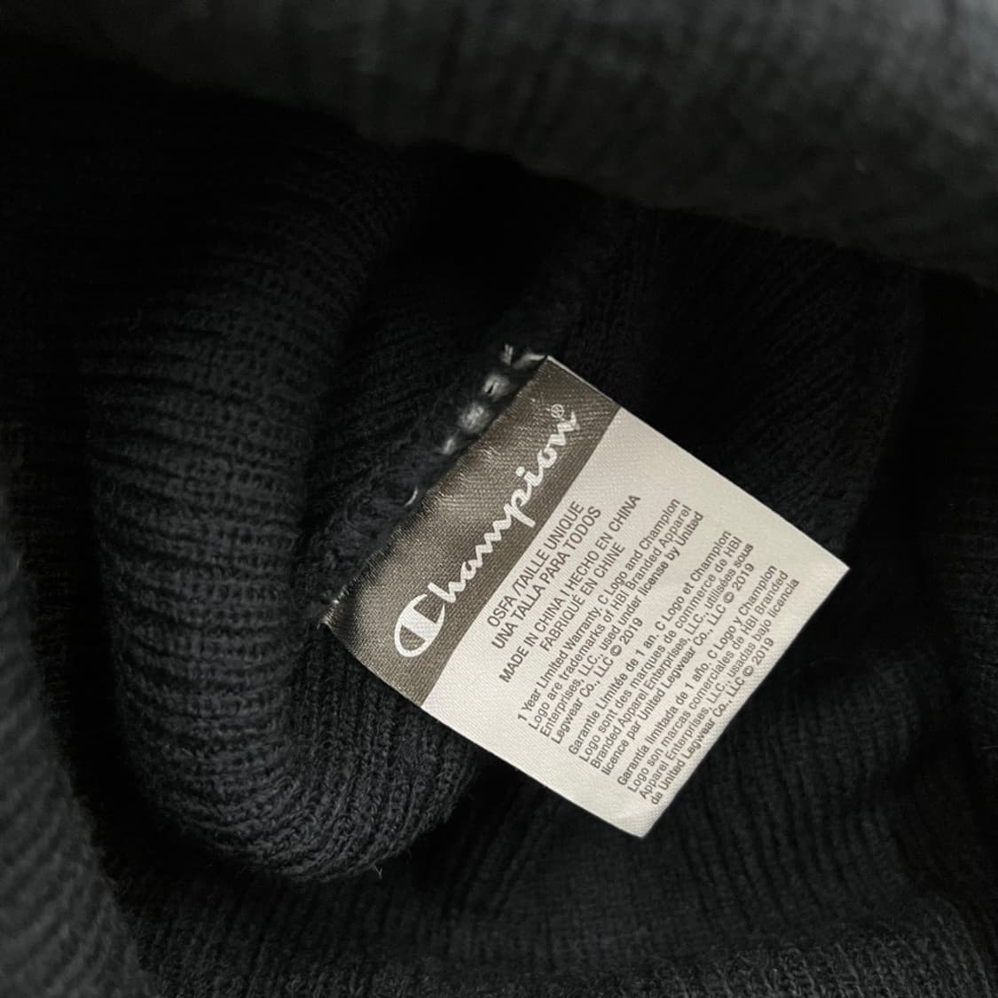 챔피온 단가라 블랙 비니 상품이미지7