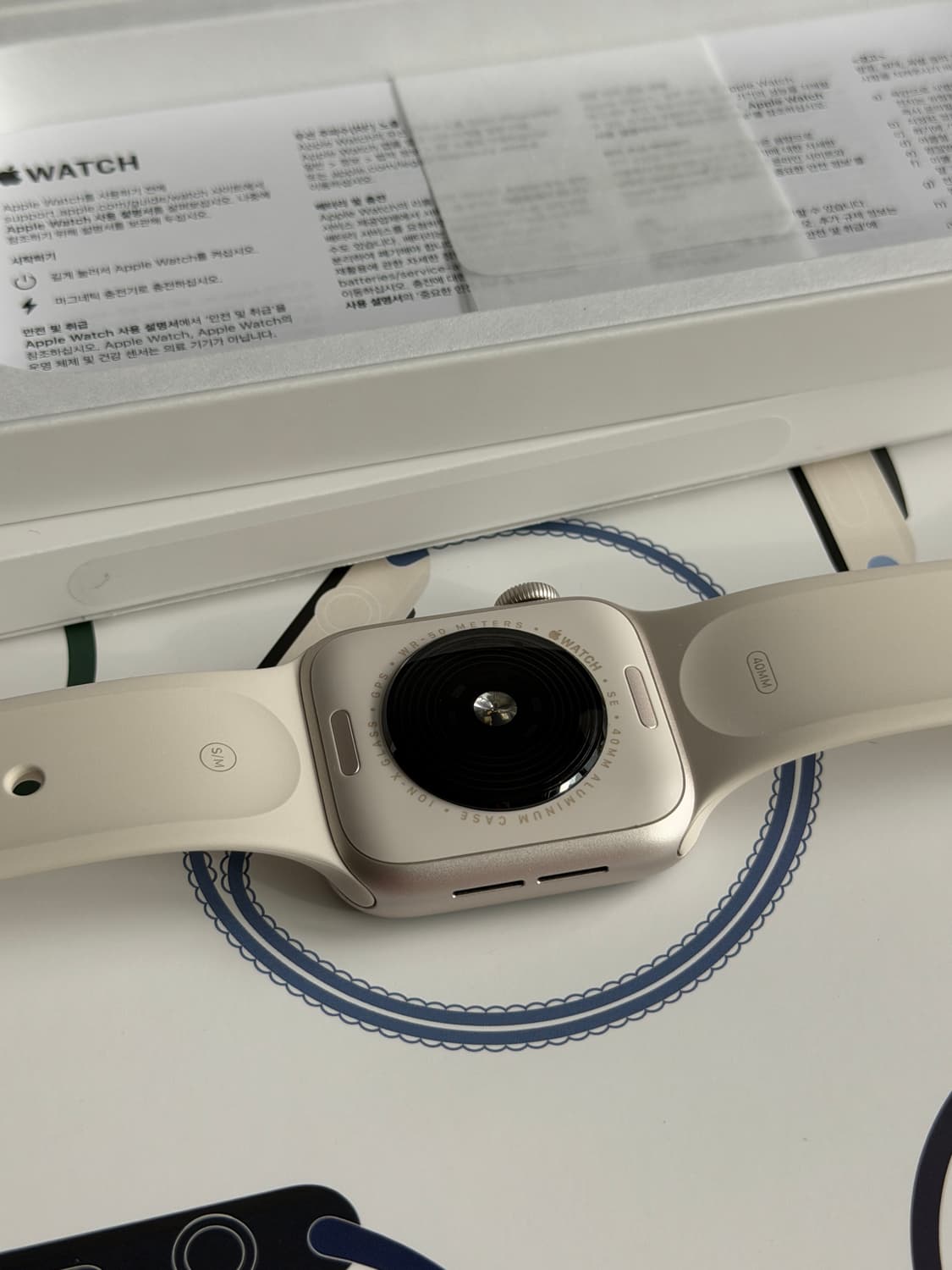 애플워치 se3 40mm gps 스타라이트 상품이미지4