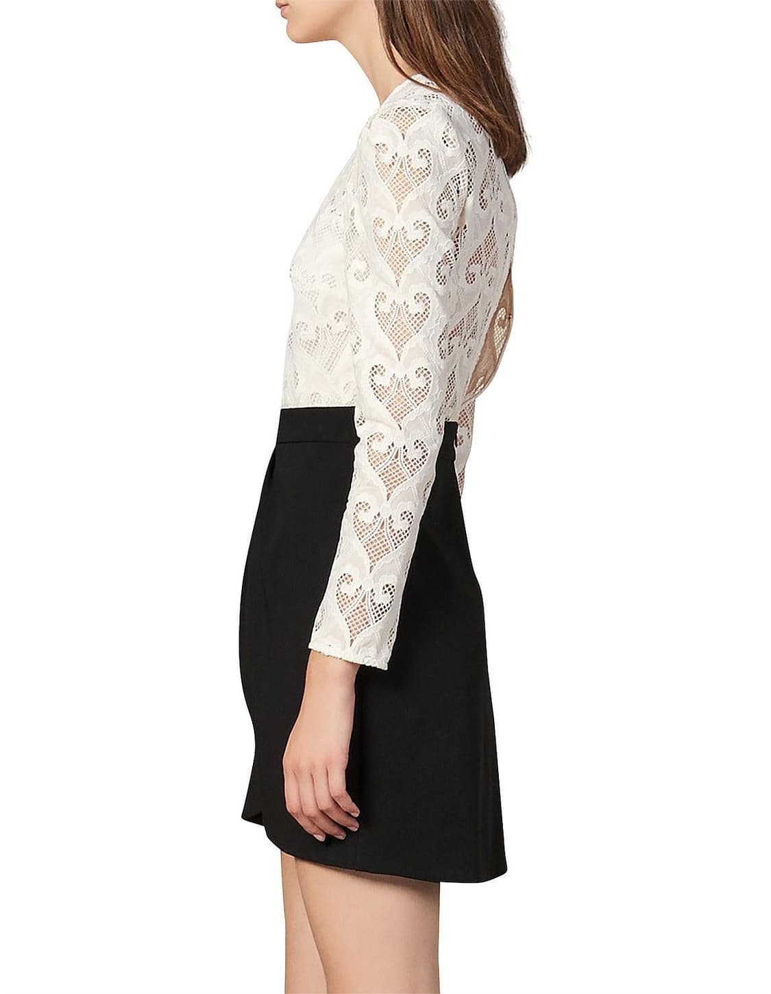 산드로 레이스 투톤 원피스(새상품)  상품이미지3