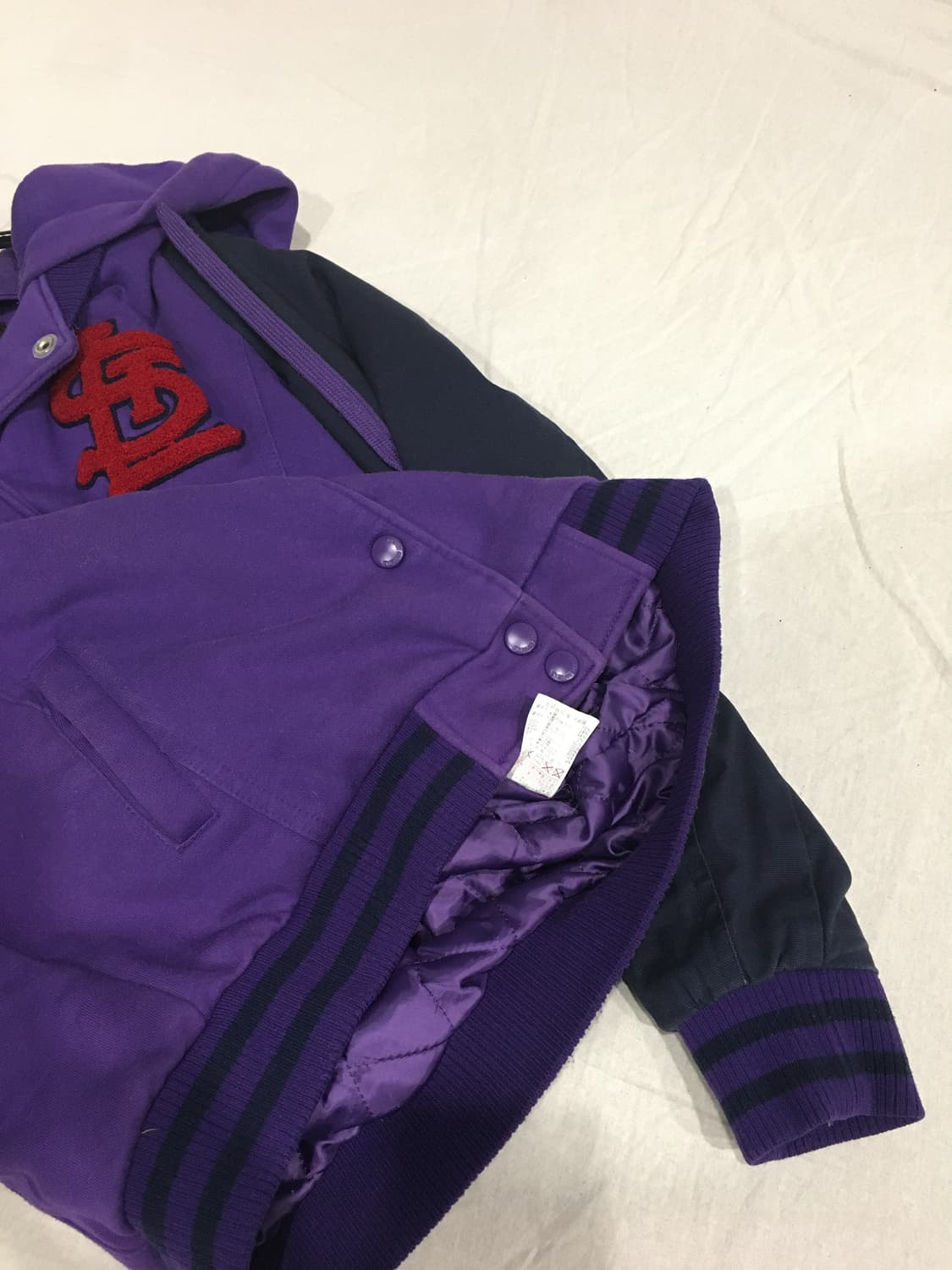 MLB 후드 바시티 자켓 상품이미지6