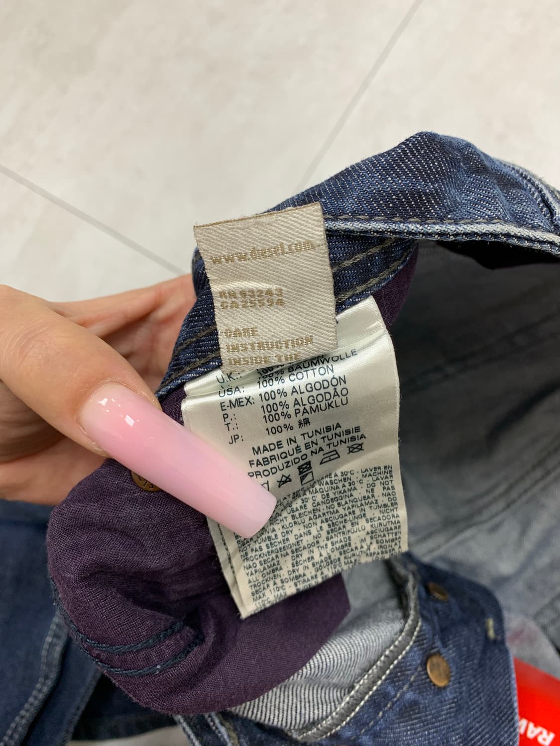 디젤 진청 데님 팬츠 #648 상품이미지7