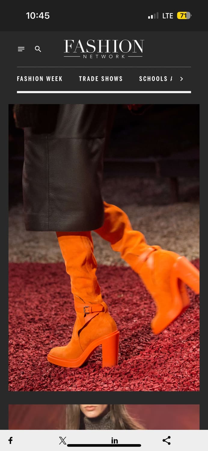 에르메스 Hermes 스웨이드 롱 부츠 240 정품 상품이미지7