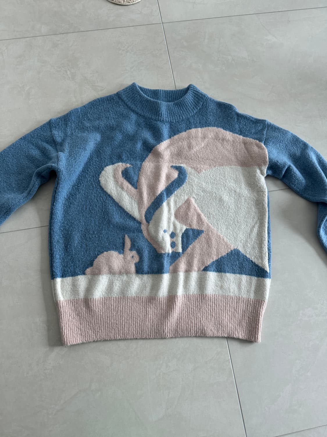 민주킴 오버핏 니트 상품이미지2