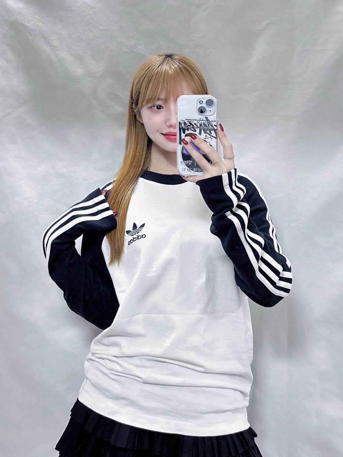 아디다스 흰검 유로파 슬리브  상품이미지1