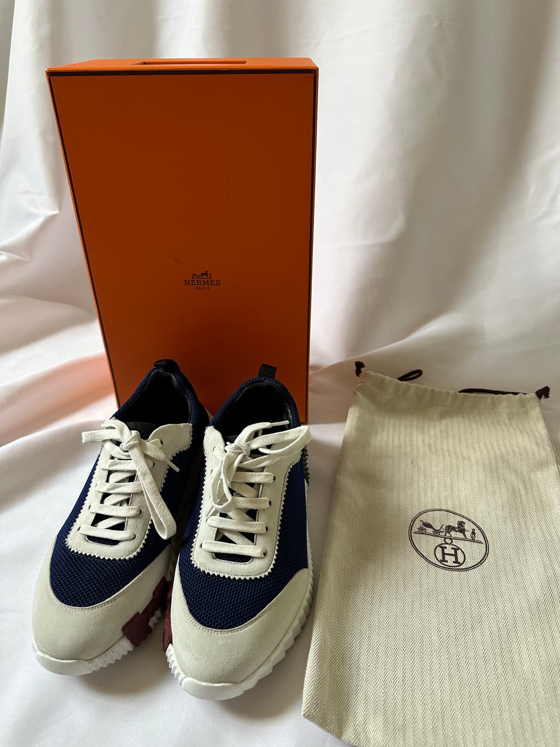 에르메스 21fw 남성 바운싱 스니커즈 네이비 41 상품이미지2