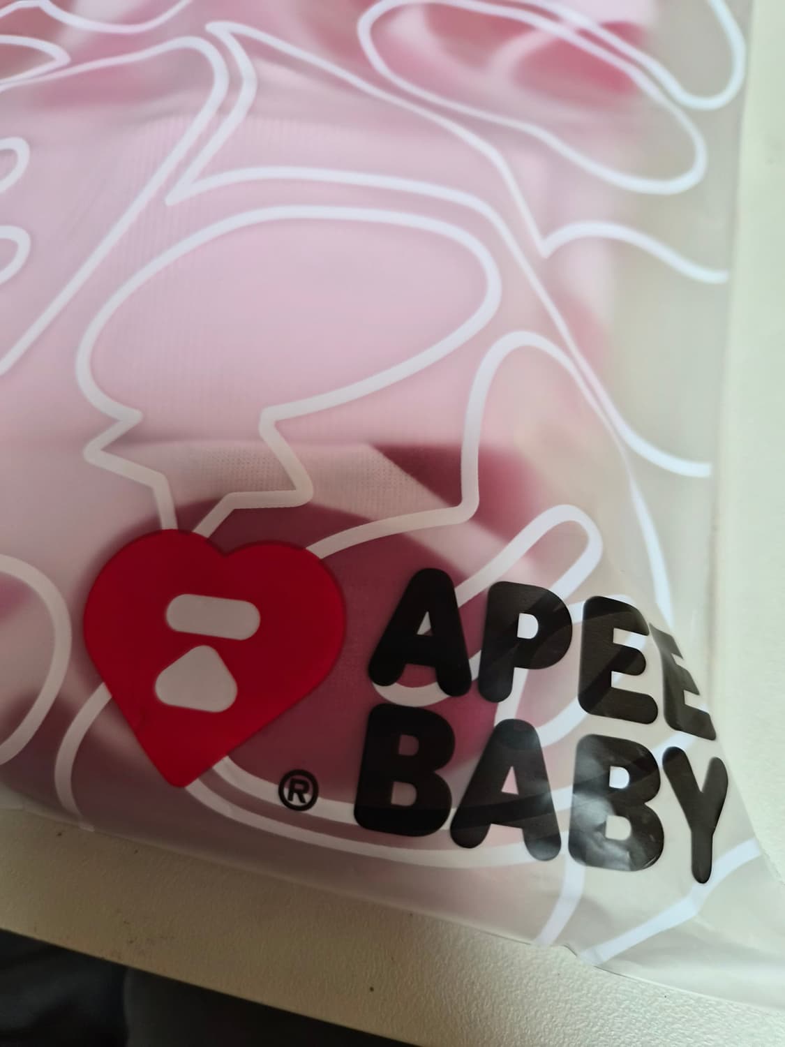 베이프 정품 에이피 라인 S 하트 배찌 카모 후드 집업 스웨터 상품이미지6