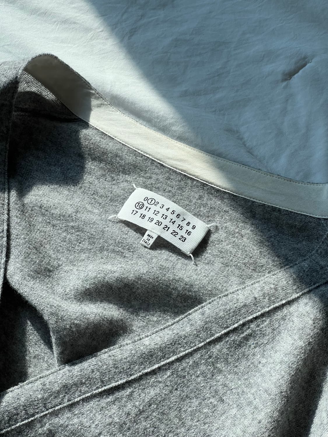 Margiela long cardigan gray 상품이미지2