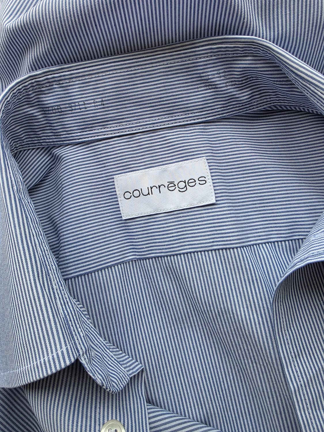 Courreges 꾸레쥬 옴므 스트라이프 셔츠 상품이미지3